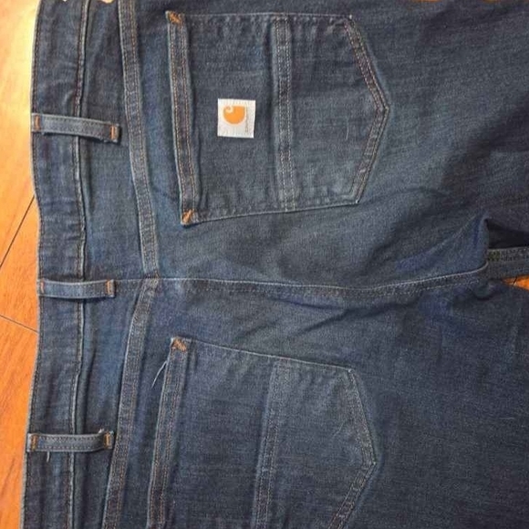 Womans Size 14 Slim Fit Blue Carhartt Jeans - Picture 4 of 4